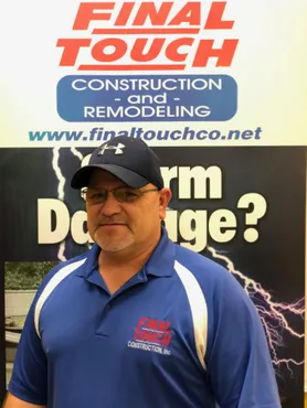 John Wudy production manager for Final Touch Construction