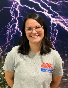 Olivia Hahn sales at Final Touch